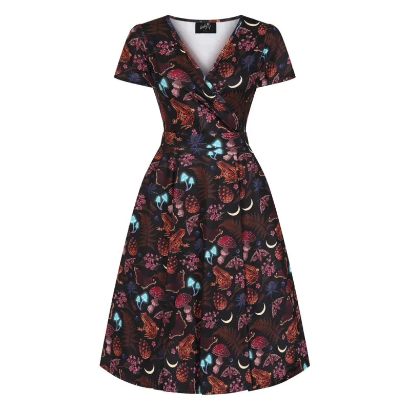 Lyra Dress - Luna Forest, Lady V London