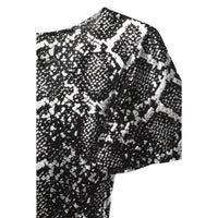 Thumbnail for Lyra Dress - Metallic Snake Skin