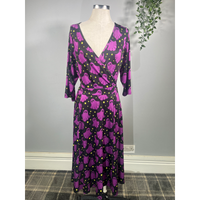 Thumbnail for Lyra Dress - Purple Ghosts (14), Lady V London