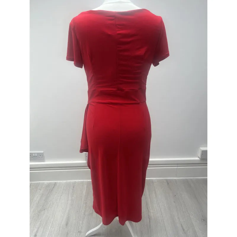 Elsie Dress - Red (12), Lady V London