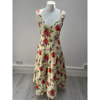 Thumbnail for Lady V Dress - Butter Yellow Floral (10), Lady V London