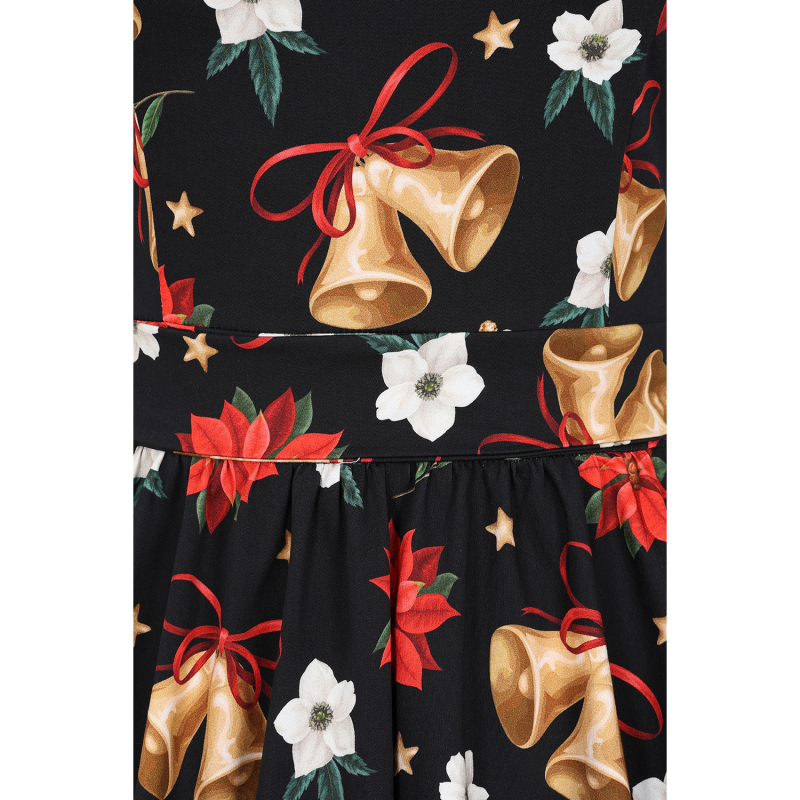 Swing Dress - Christmas Bell, Lady V London