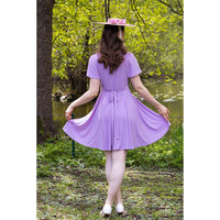 Thumbnail for Lyra - Mini Dress - Lilac