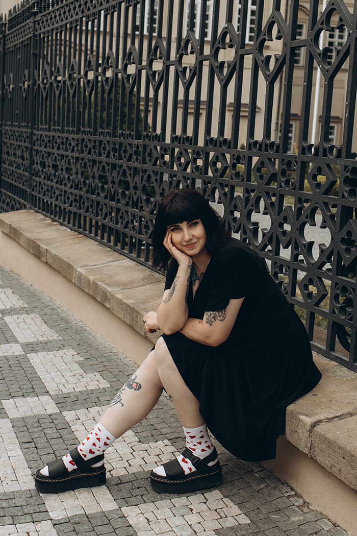 Lyra - Mini Dress - Black