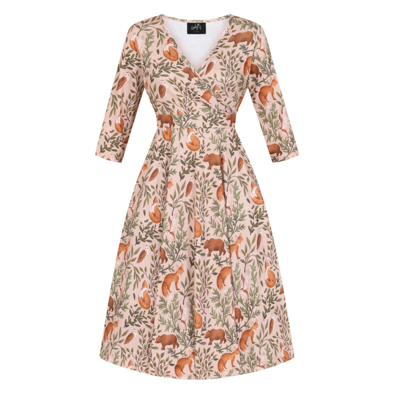 Lyra Dress - In The Woods, Lady V London