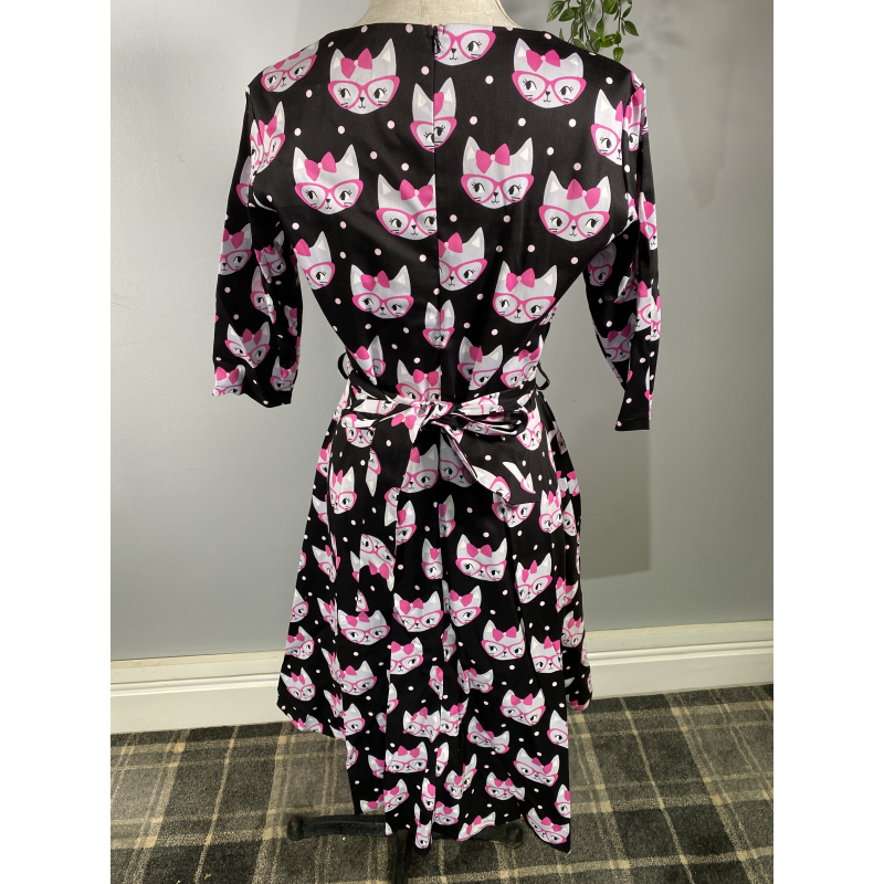 Lady V Dress - Vintage Cats, Lady V London