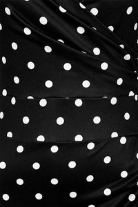 Thumbnail for Elsie Dress - Black Polka Dot Lady Vintage Elsie Dresses