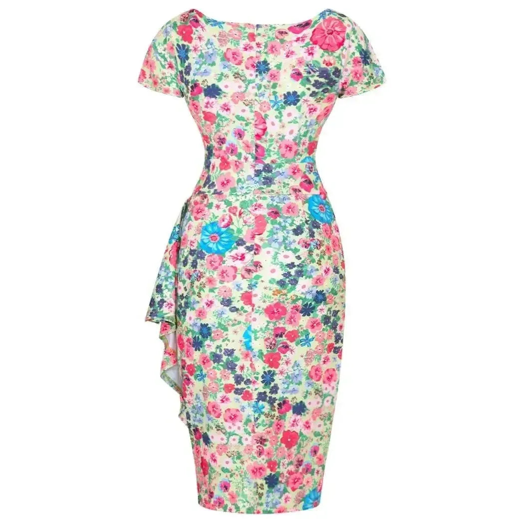 Elsie Dress - Bouquet of Roses Lady Vintage Elsie Dresses