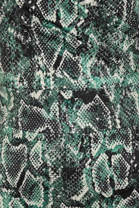 Thumbnail for Elsie Dress - Green Snake Print Lady Vintage Elsie Dresses