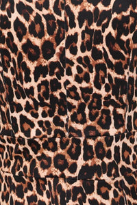 Thumbnail for Elsie Dress - Leopard Print - Lady V London