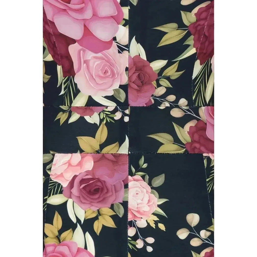 Elsie Dress - Pink Flowers on Navy Lady Vintage Elsie Dresses