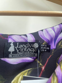Thumbnail for Elsie Dress - Tulips (18) 18 Lady Vintage London Outlet