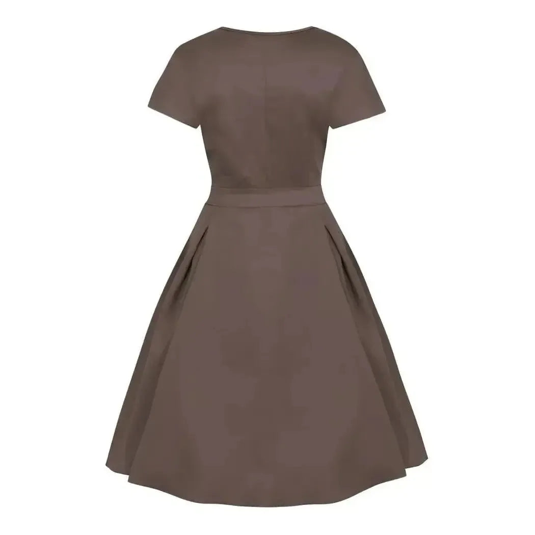 Estella Dress - Mocha Lady Vintage Estella Dresses