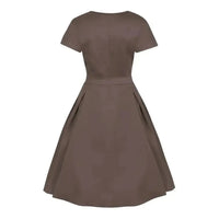 Thumbnail for Estella Dress - Mocha Lady Vintage Estella Dresses