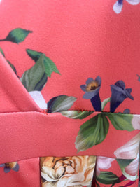 Thumbnail for Eva Dress - Peach Blossom (16) 16 Lady Vintage London Outlet