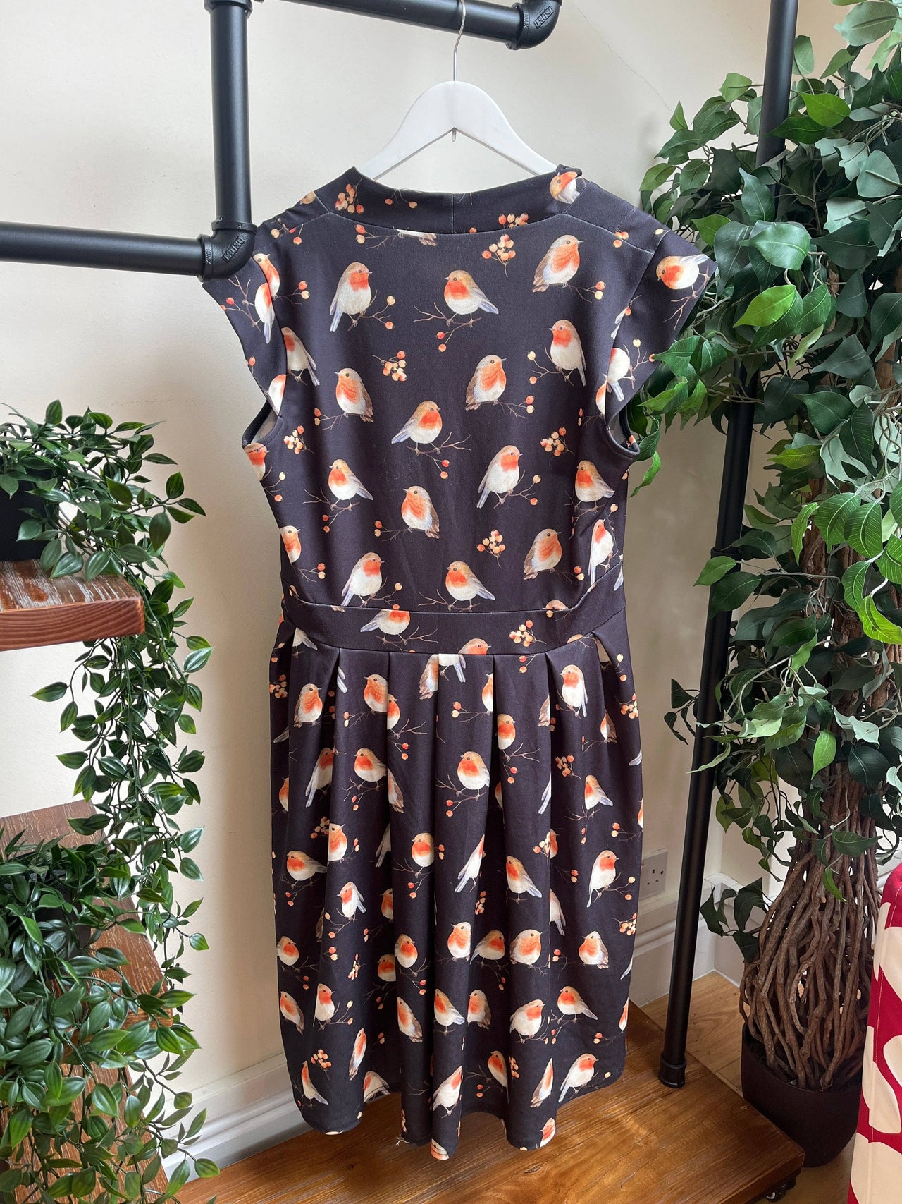 Eva Dress - Robin (18) 18 Lady Vintage London Outlet