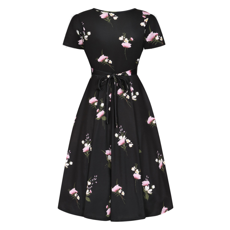 Lyra Dress - Floral, Lady V London