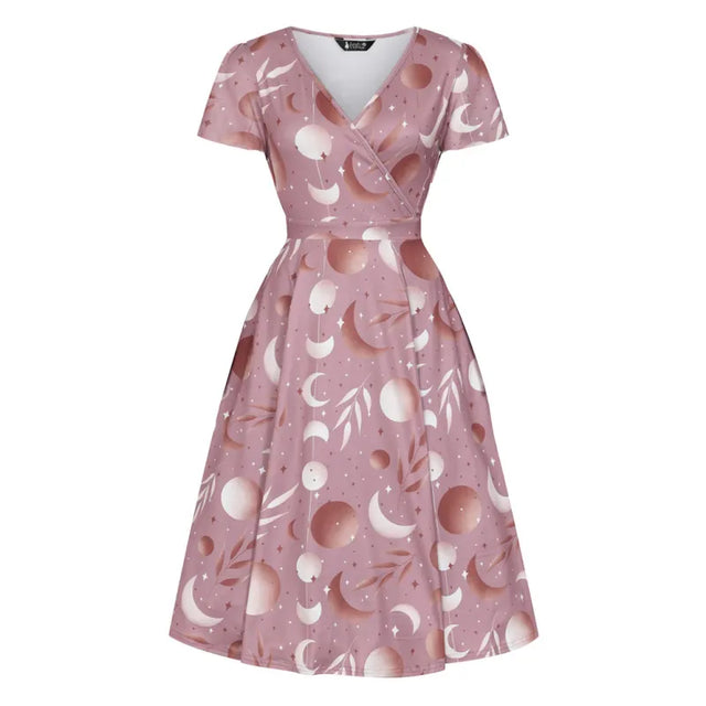 Lyra Dress - Luna Dusk, Lady V London