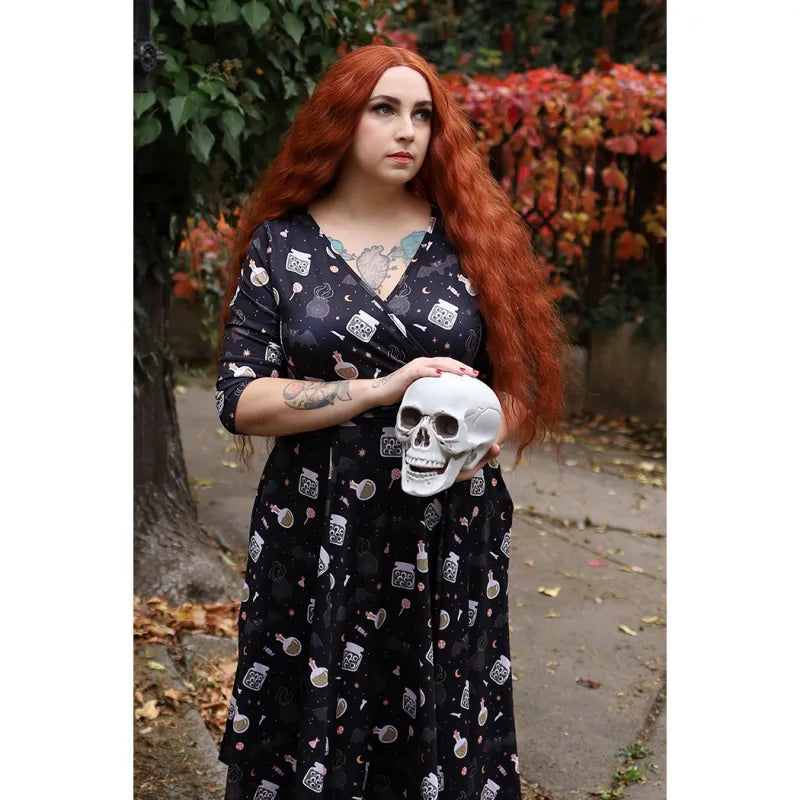 Lyra Dress - Witches Brew
