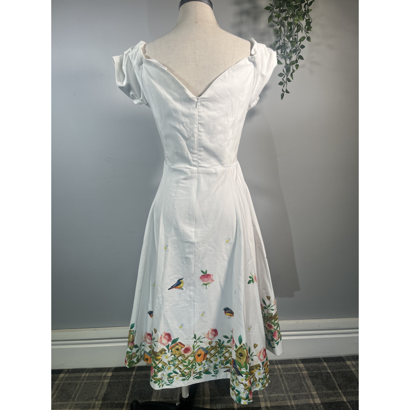 Liliana Dress - Flower Garden (16), Lady V London