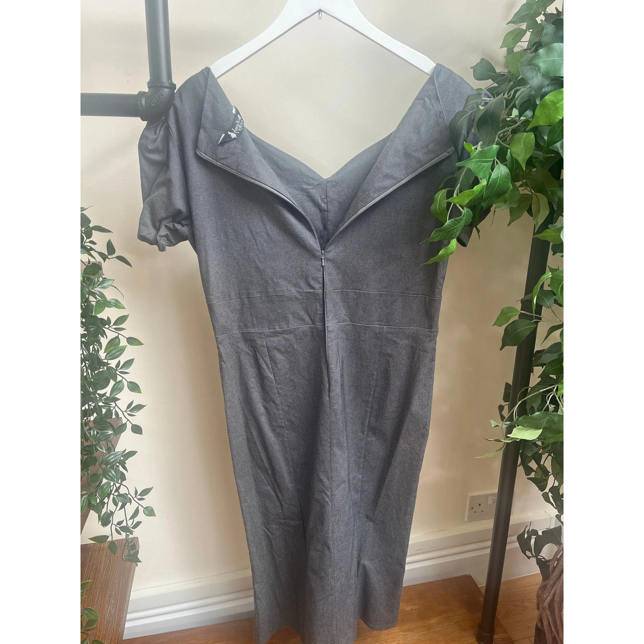 Lady V Dress - Grey (20), Lady V London