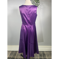 Thumbnail for Hepburn Dress - Purple (12), Lady V London