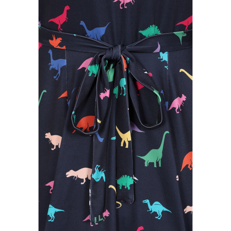 Lyra Dress - Rainbow Dino