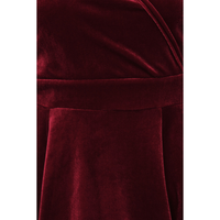 Thumbnail for Lyra Dress - Red Velvet, Lady V London