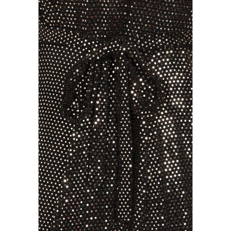 Lyra Dress - Gold Disco Ball Sparkle