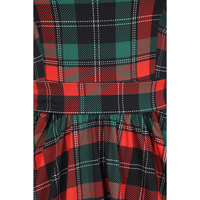 Thumbnail for Swing Dress - Christmas Tartan, Lady V London