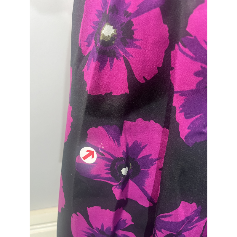 Isabella Dress - Purple Flowers (10), Lady V London