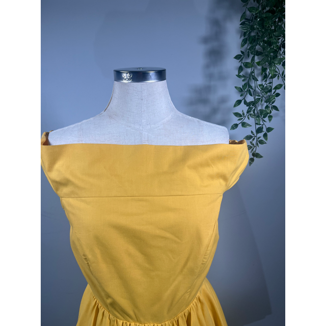 Lady V Dress - Yellow (10), Lady V London