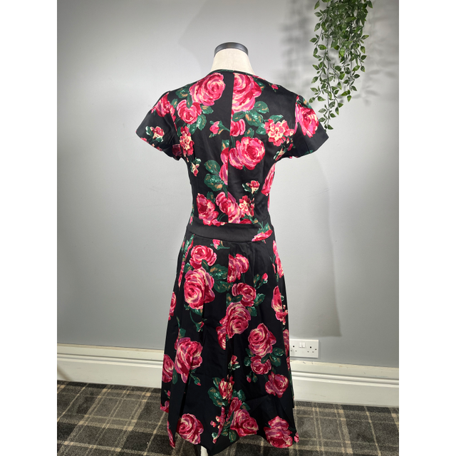 Estella Dress - Rose Painting (10), Lady V London