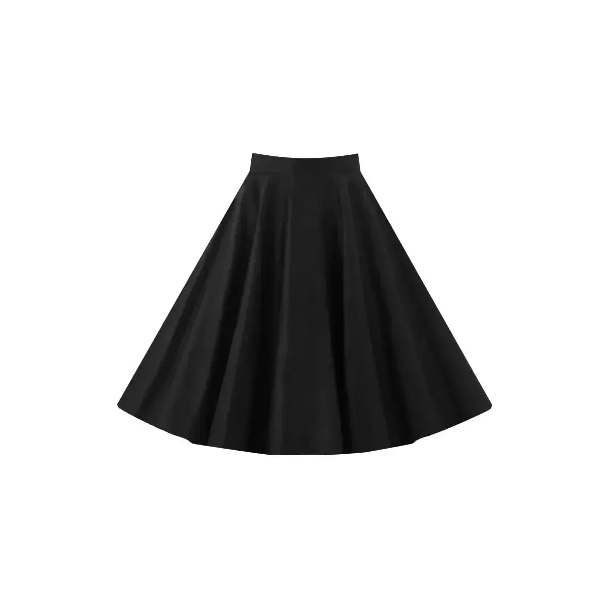 Full Circle Skirt - Black Lady Vintage Full Circle Skirt