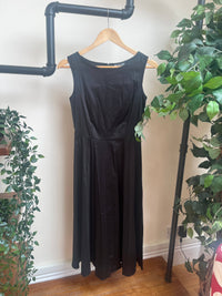 Thumbnail for Hepburn Dress - Black (08) 08 Lady Vintage London Outlet