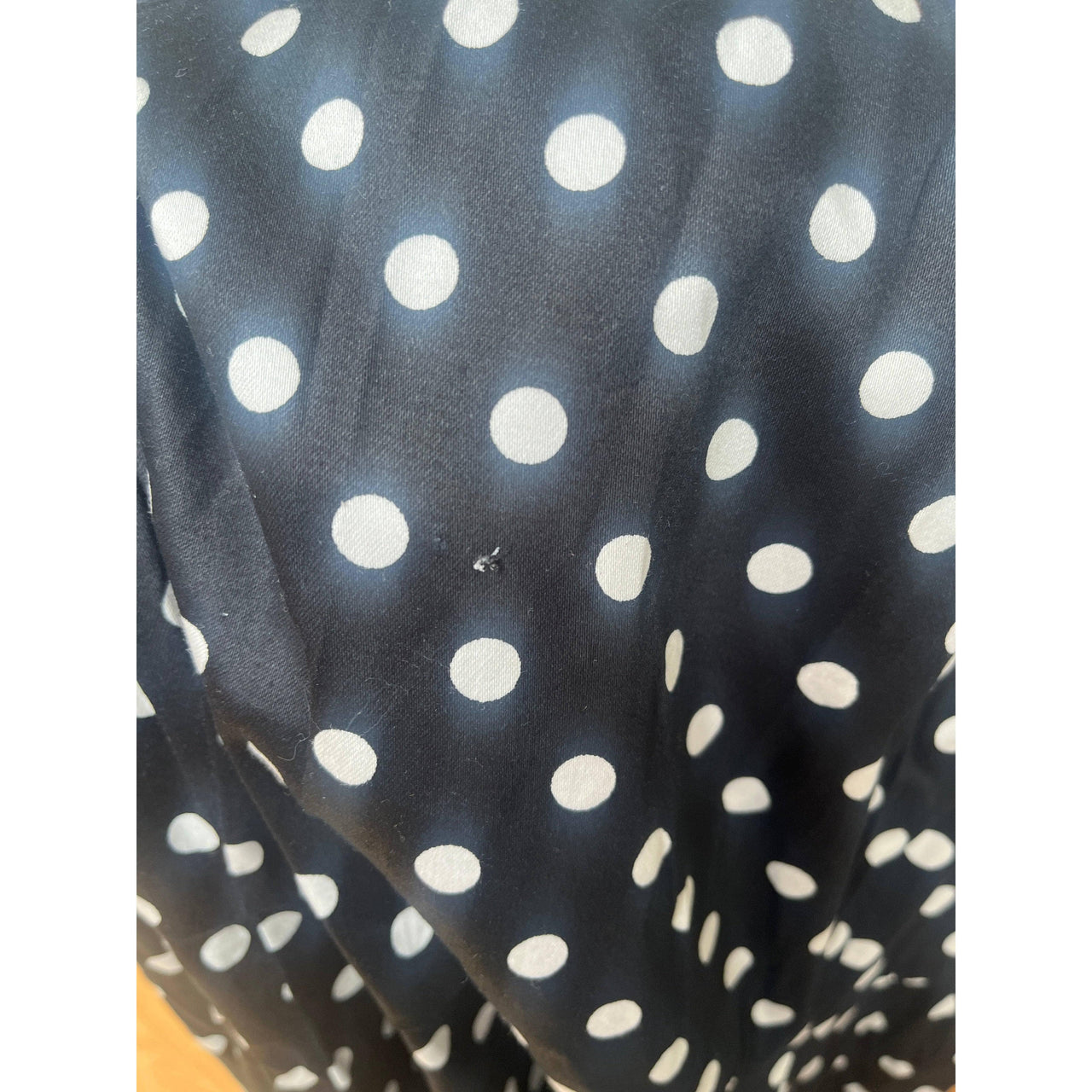 Hepburn Dress - Black Polka (18) 18 Lady Vintage London Outlet