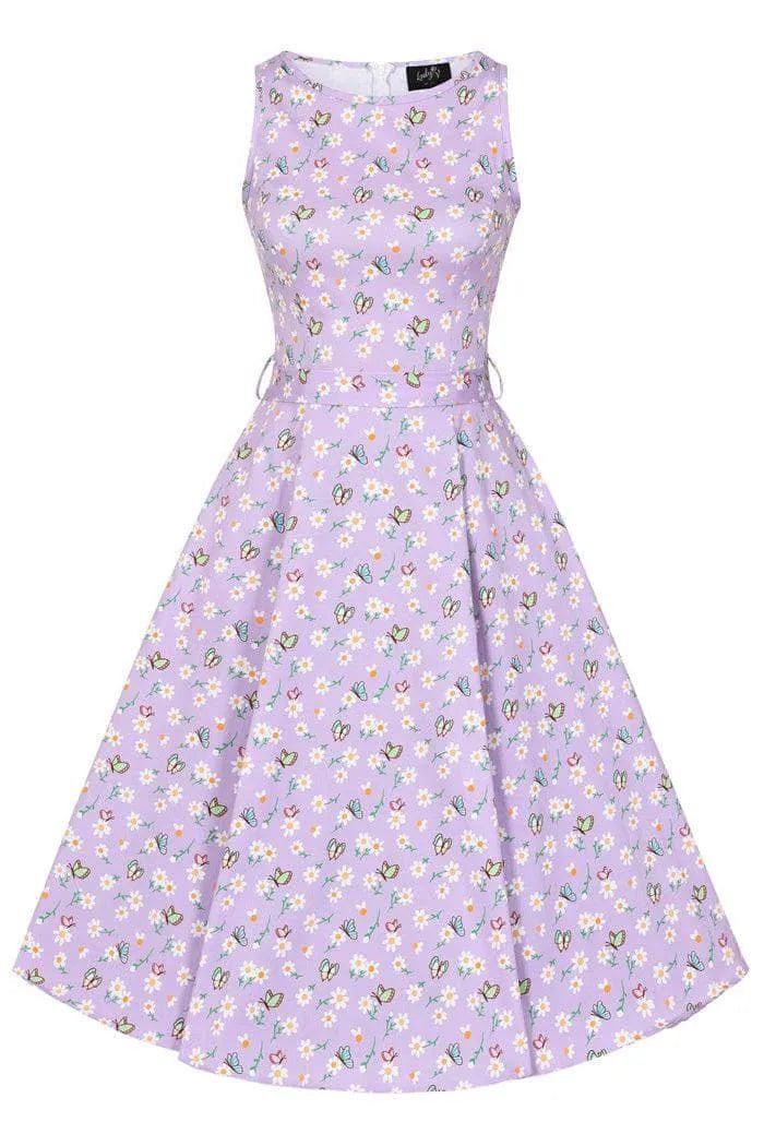Hepburn Dress - Butterfly Daisy Lady Vintage Hepburn Dresses