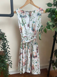 Thumbnail for Hepburn Dress - Clover Forest (10) 10 Lady Vintage London Outlet