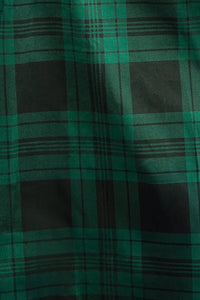 Thumbnail for Hepburn Dress - Galway Green Tartan Lady Vintage Hepburn Dresses