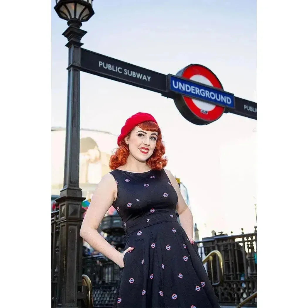 Hepburn Dress - Heritage Roundel Lady Vintage Hepburn Dresses