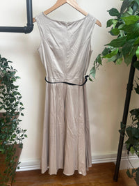 Thumbnail for Hepburn Dress - Khaki (10) 10 Lady Vintage London Outlet