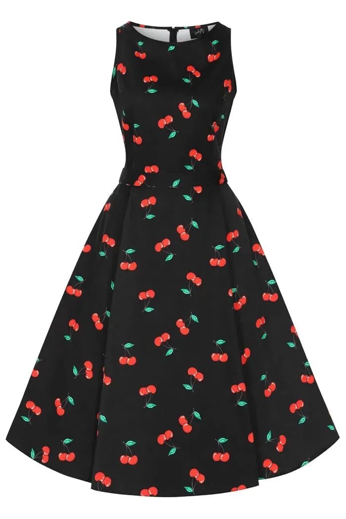 Hepburn Dress - Rockabilly Cherry Lady Vintage Hepburn Dresses