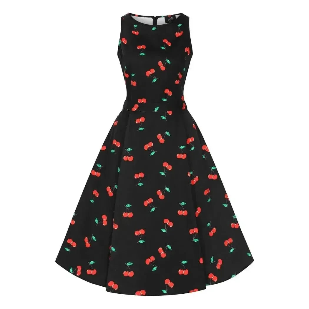 Hepburn Dress - Rockabilly Cherry Lady Vintage Hepburn Dresses