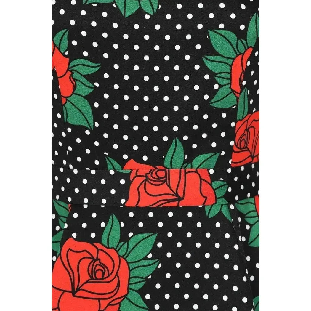 Hepburn Dress - Rockabilly Rose Lady Vintage Hepburn Dresses