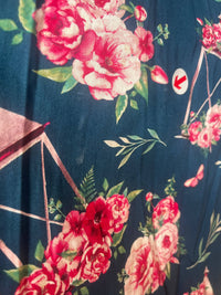 Thumbnail for Hepburn Dress - Rose Lantern (26/28) 26/28 Lady Vintage London Outlet