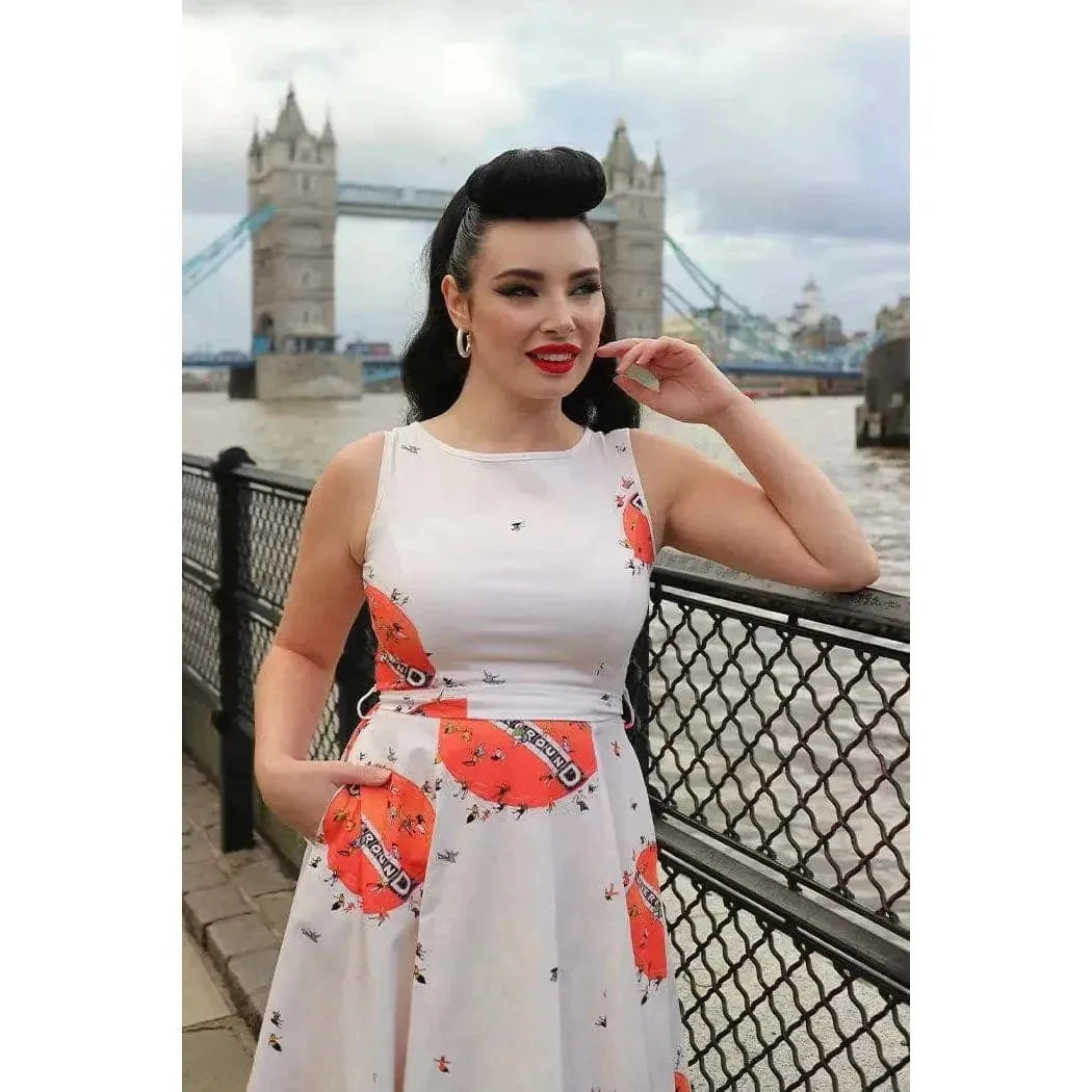 Hepburn Dress - Spiralling Lady Vintage Hepburn Dresses