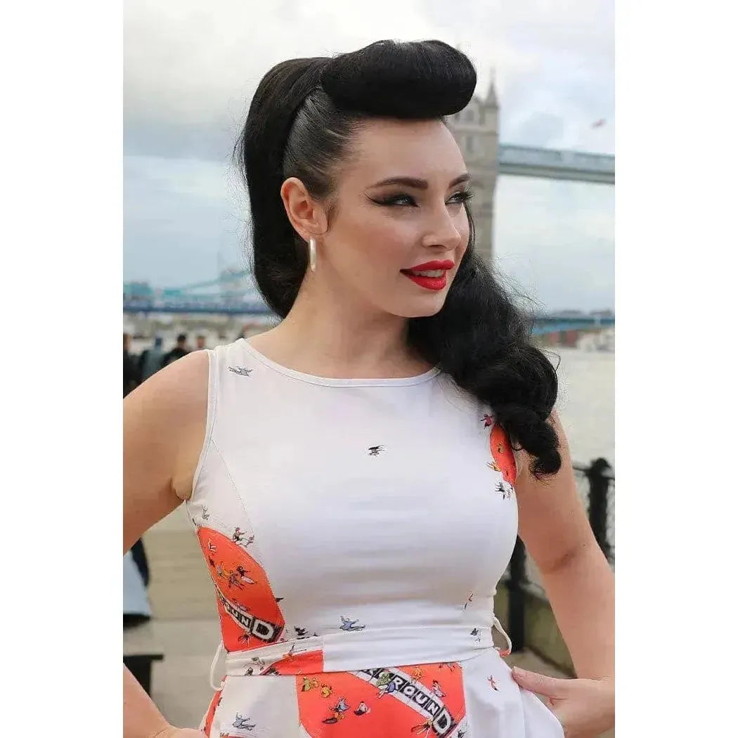 Hepburn Dress - Spiralling Lady Vintage Hepburn Dresses