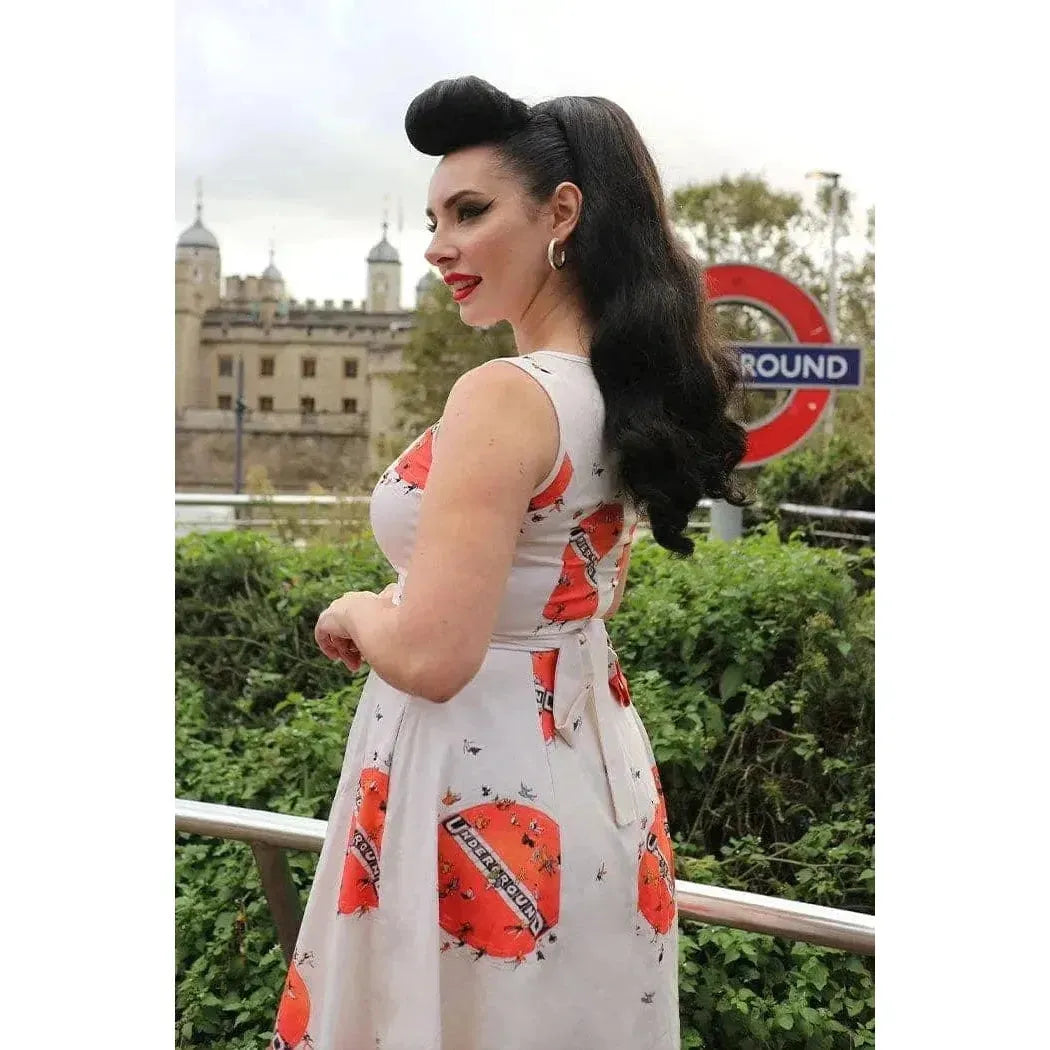 Hepburn Dress - Spiralling Lady Vintage Hepburn Dresses