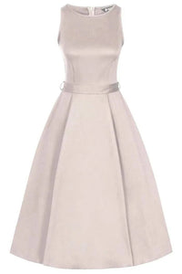 Thumbnail for Hepburn Dress - Stone Lady Vintage Hepburn Dresses