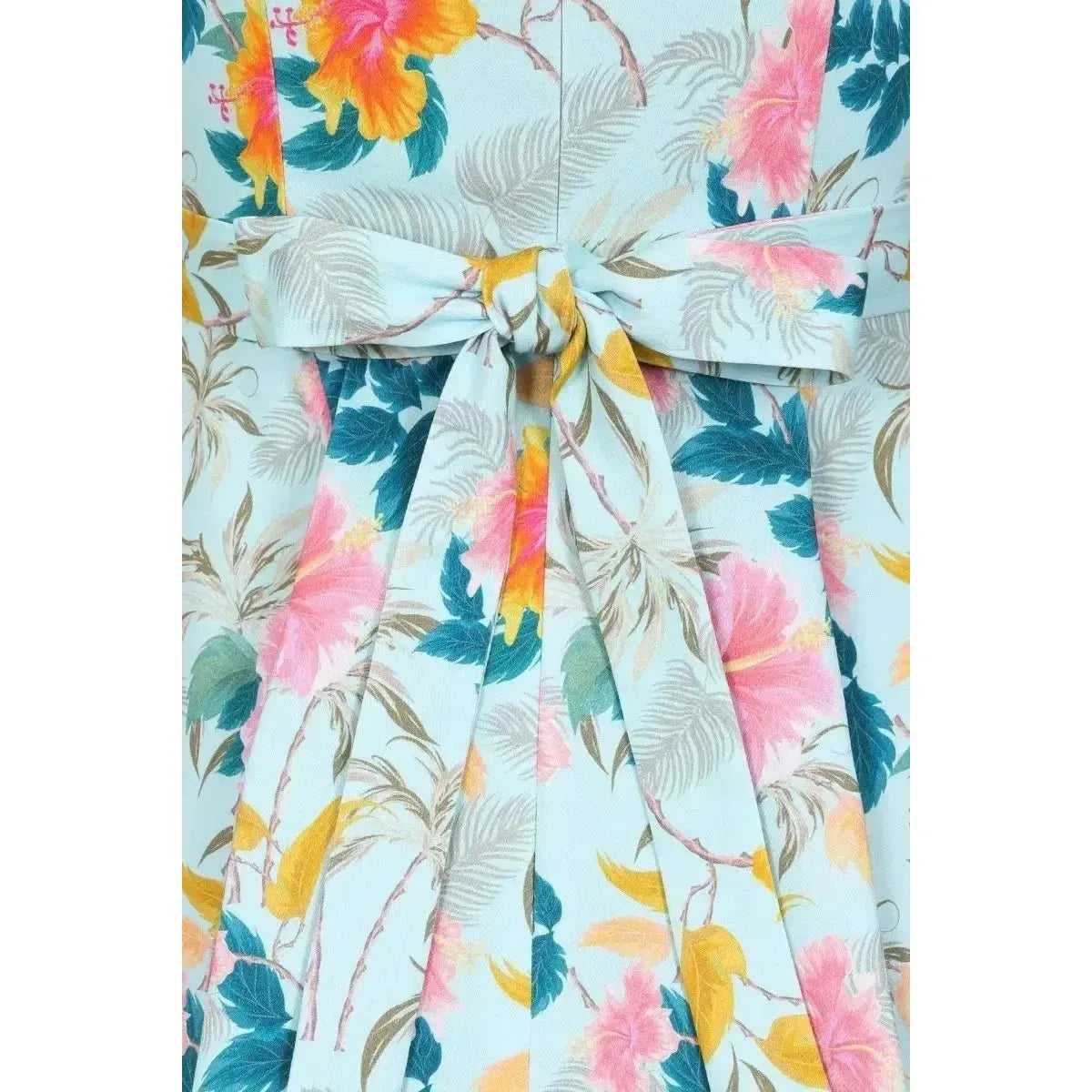 Hepburn Dress - Tropical Holiday Lady Vintage Hepburn Dresses